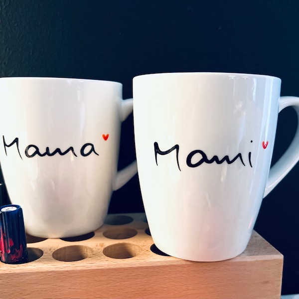 Tassenpaar für Mama und Mami