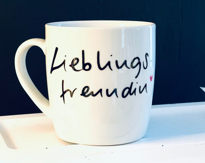 Mug with favorite friend, for the girlfriend