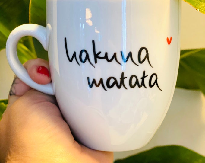 Mug with saying