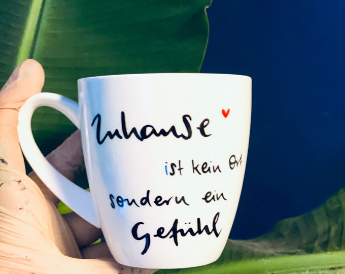 Mug with saying