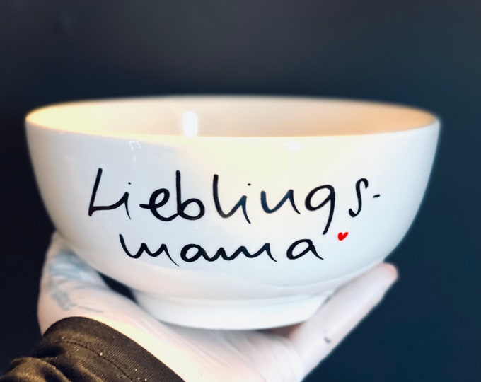 XXL cereal bowl with favorite mom