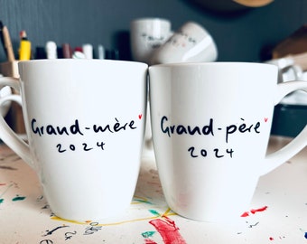 Mug Grandma, Mug Grandpa, Grandma, Grand-mère, Grand-père