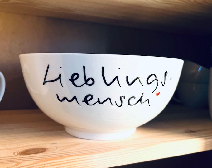 XXL cereal bowl with your favorite person
