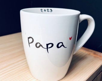 Mug pour papa, papa 2022, papa 2023