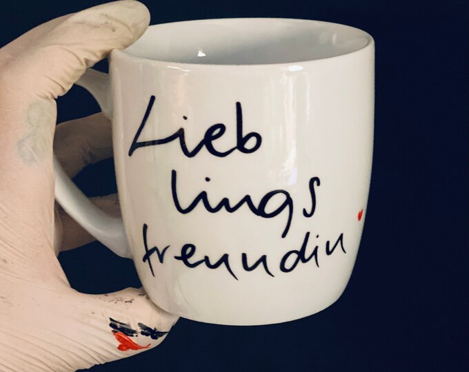 Mug with favorite friend