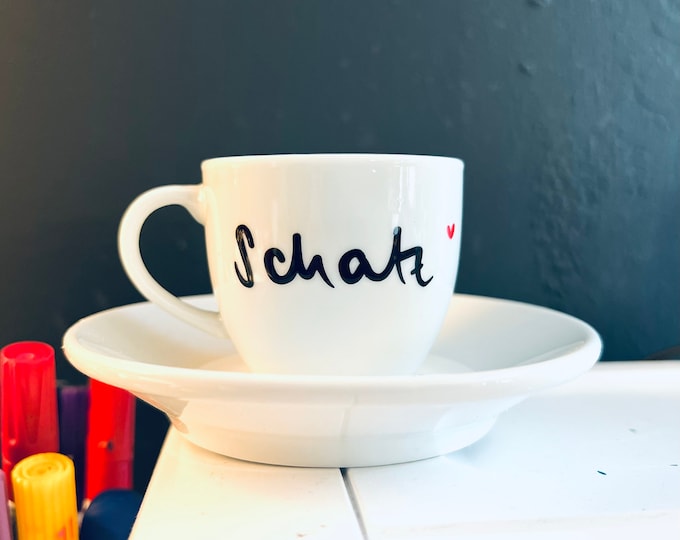 Espresso cup sweetheart, husband, wife, cup for the loved one
