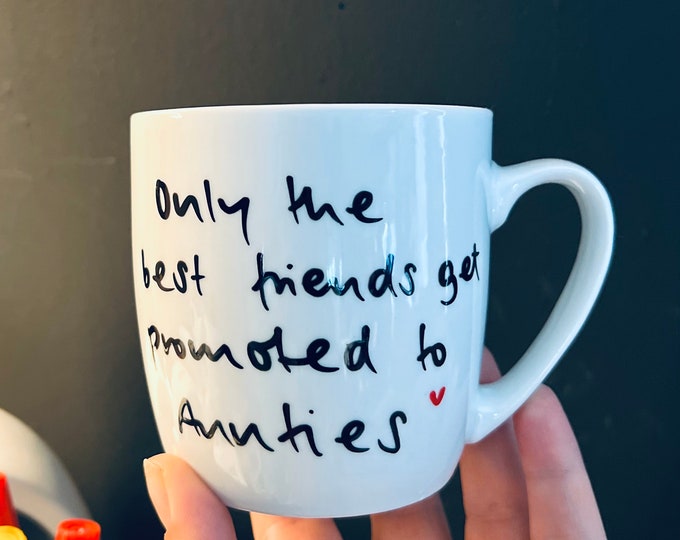 Mug for the aunt, mug godmother