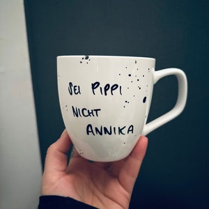 XXL cup with saying and heart, Be Pippi