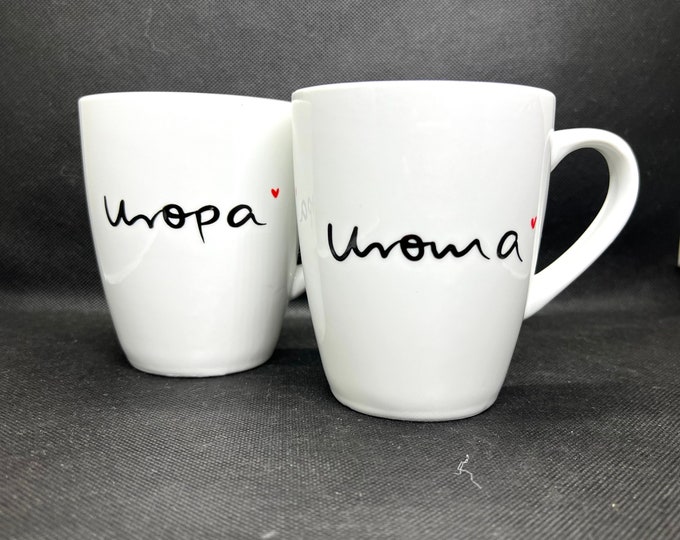 Pair of cups for great-grandma and great-grandpa