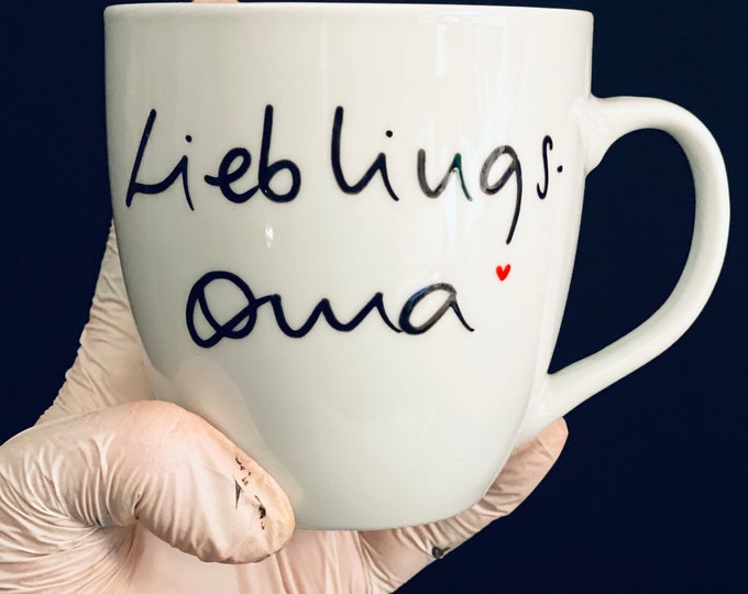 Mug for grandma, jumbo mug, XXL mug, favorite grandpa