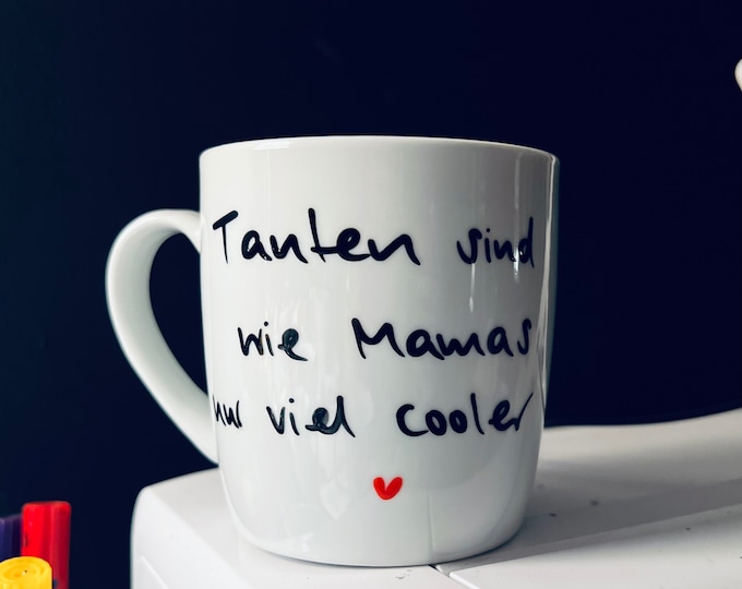 Mug for the aunt, aunts are like moms…, nice big mug