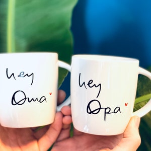 Tassenpaar Oma und Opa Bild 1