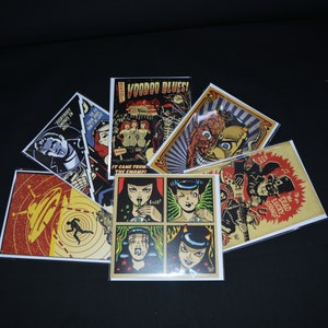 Set van 6 Vince Ray Wenskaarten