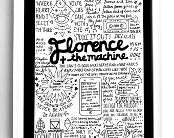 Florence And The Machine Etsy