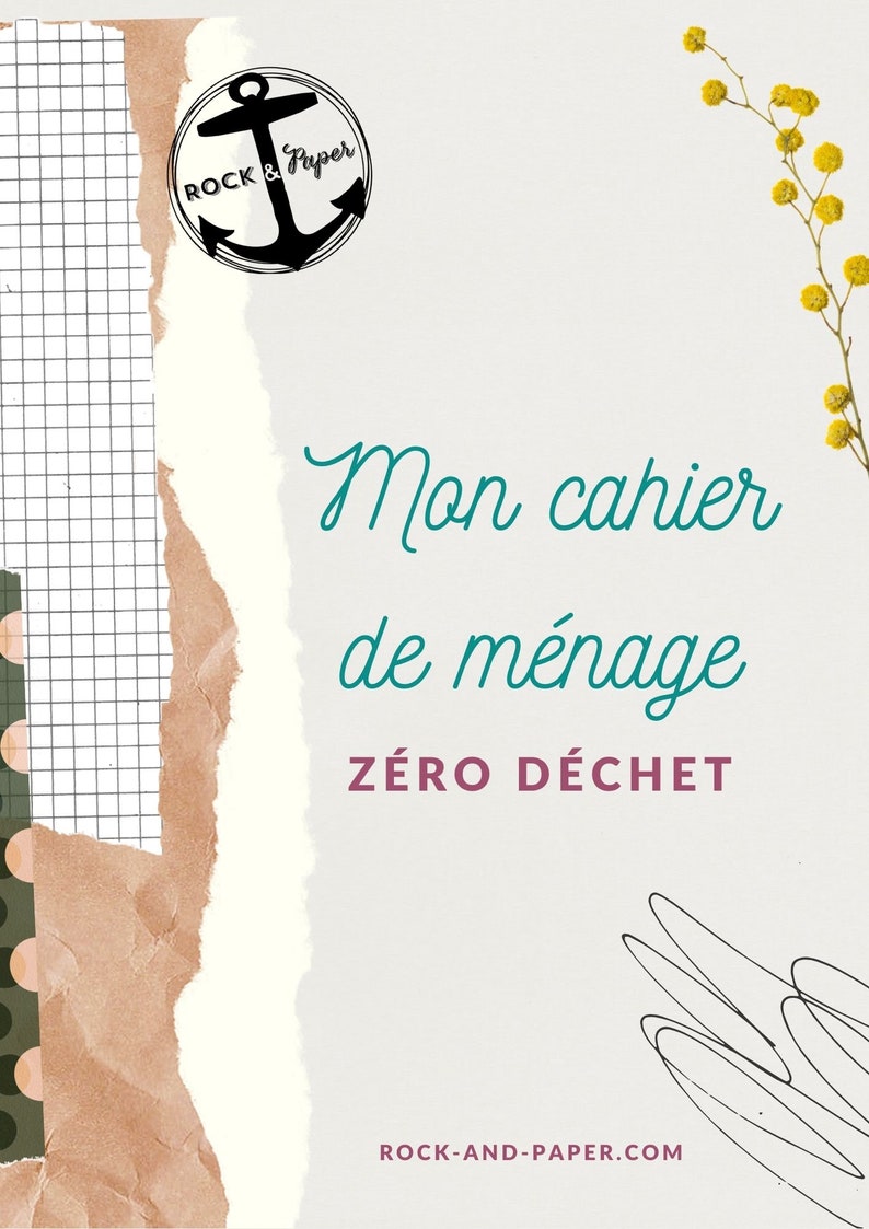 Cahier du ménage ZERO DECHET image 2