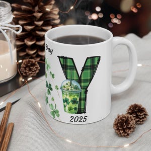 St. Patrick&#39;s Day Ceramic Mug - Perfect for Celebrations, Gift Ideas, Home Decor, Coffee Lovers, Tea Enthusiasts