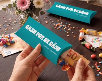 Money Gift Packaging for a Birthday – Cash for the Day | Here is Cash