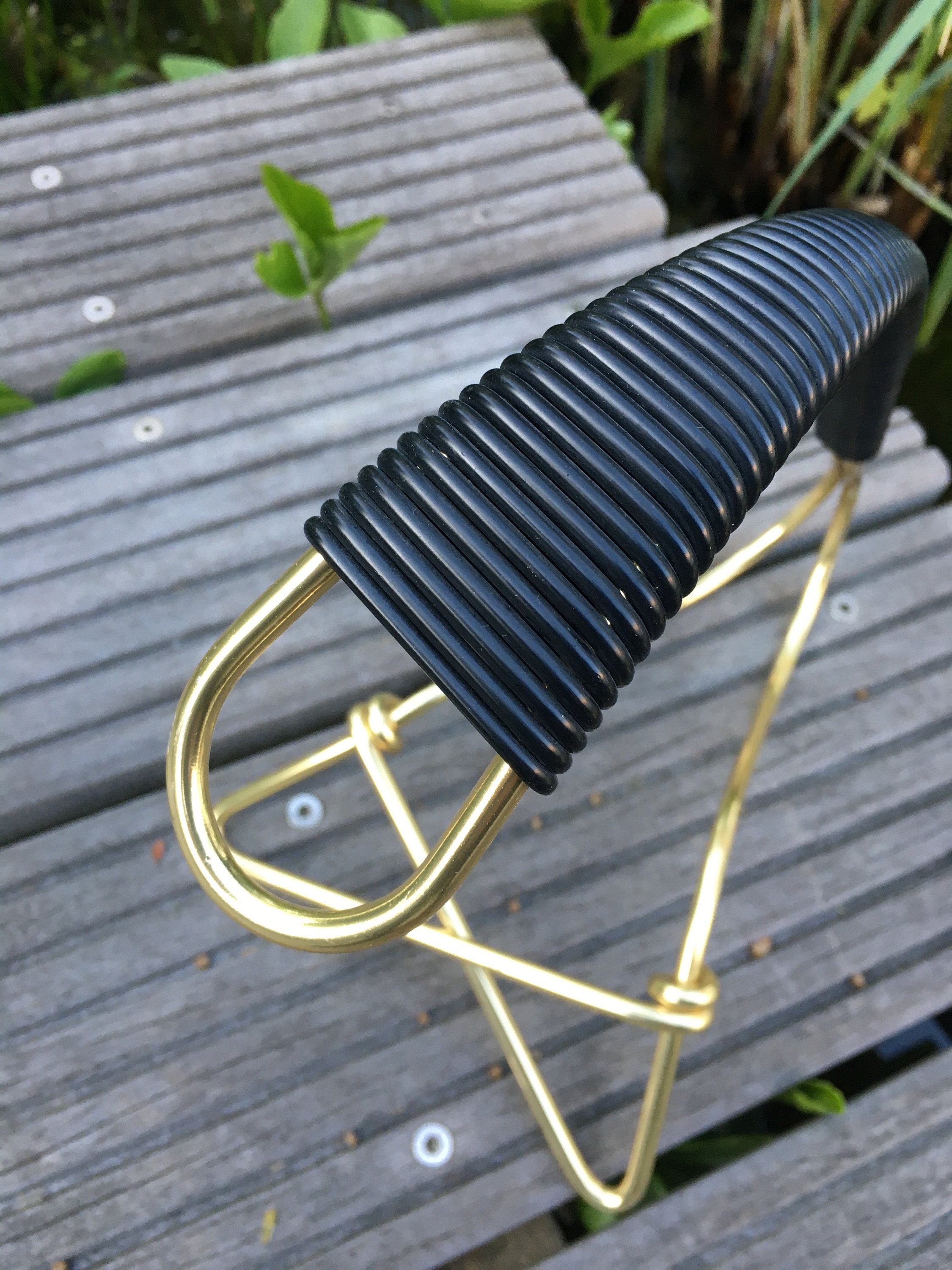Vintage Brass Wine Bottle Holder Bottle Basket Bottle Holder Etsy UK