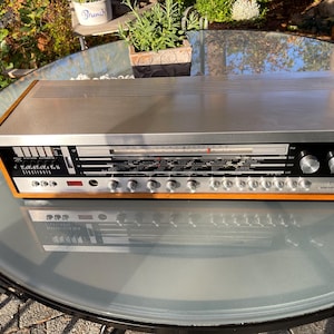 Siemens Klangmeister RS 14 Stereo Radio white 70s stylish retro Receiver
