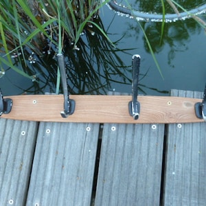 Wardrobe / Hook Bar / Antique / Real Wood /