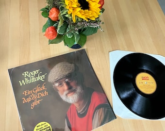 Roger Whittaker a "Lucky that you exist" LP Eloisa vintage farewell is a sharp sword single hit 1984