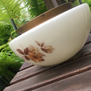 Nostalgia ceiling lamp, ceiling lamp, vintage, antiqueglass, decorative floral, brown