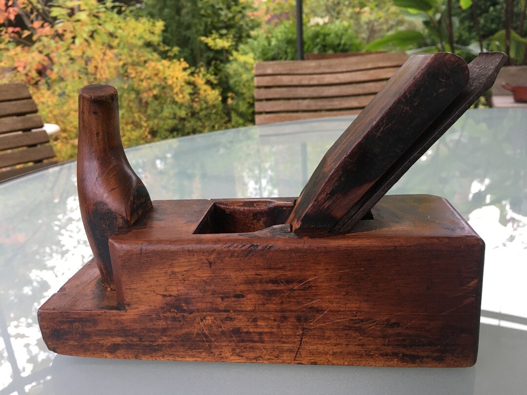 Handhobel Aus Birnenholz - Professioneller Trimmhobel Für Präzise Holzbearbeitung