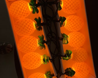 Fairy lights pineapple indoor