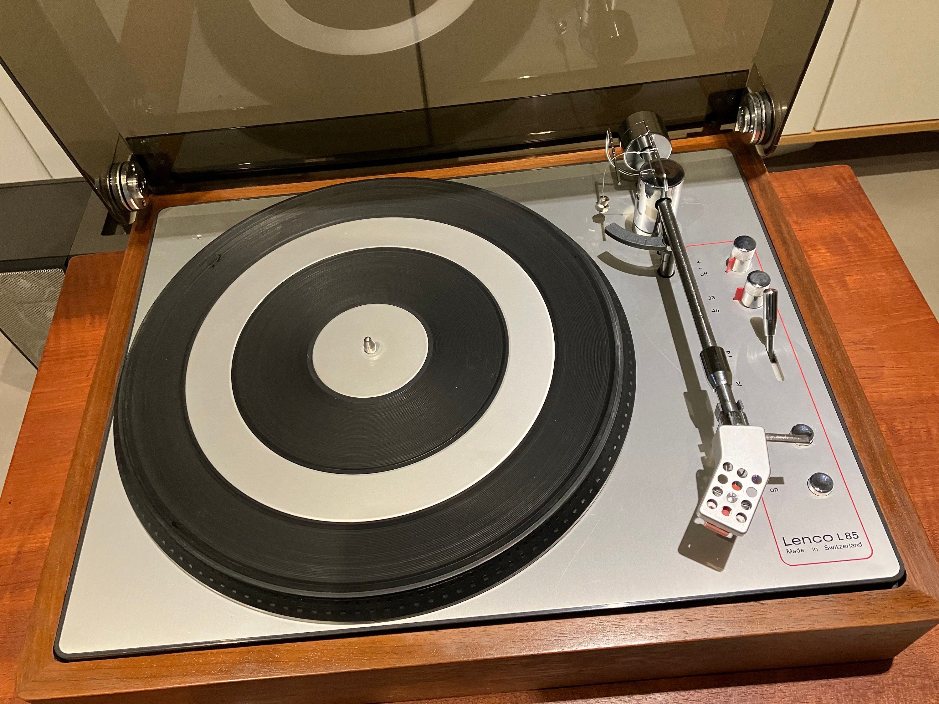 LENCO L85 Plattenspieler Schallplatten Vintage 70er Hifi Schweiz