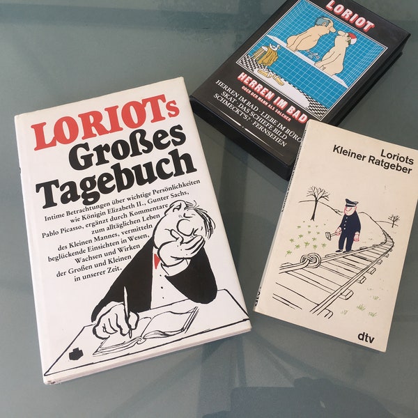 Loriot kleines Tagebuch Tagebuch Video- Herren im Bad großes Tagebuch