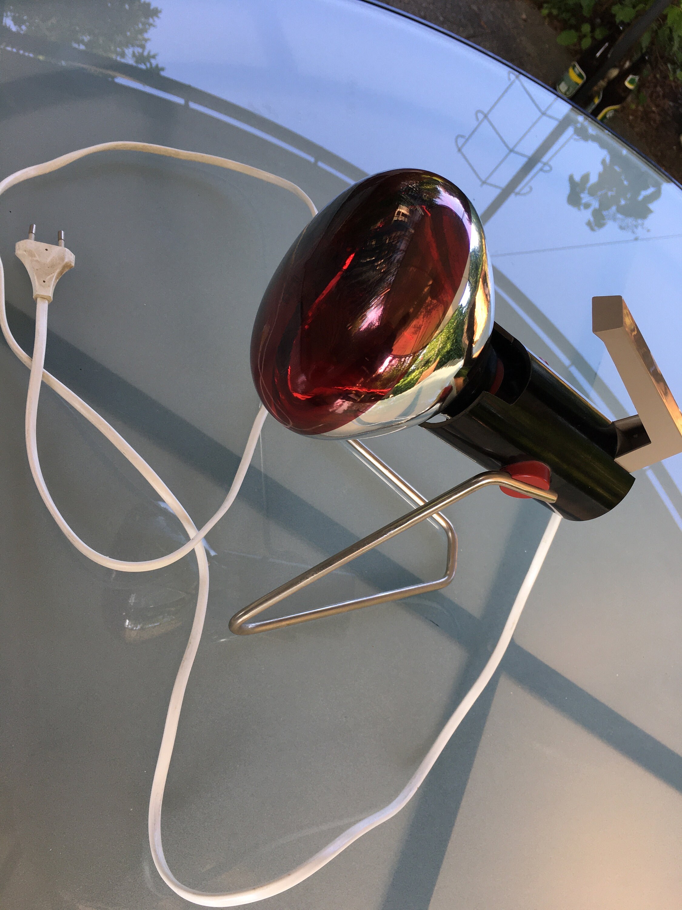 Philips infrared sale lamp with stand