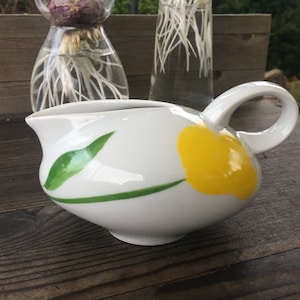 Milk jug Cream pourer LEANDER porcelain R.K.G.Loucky- Czech Republic