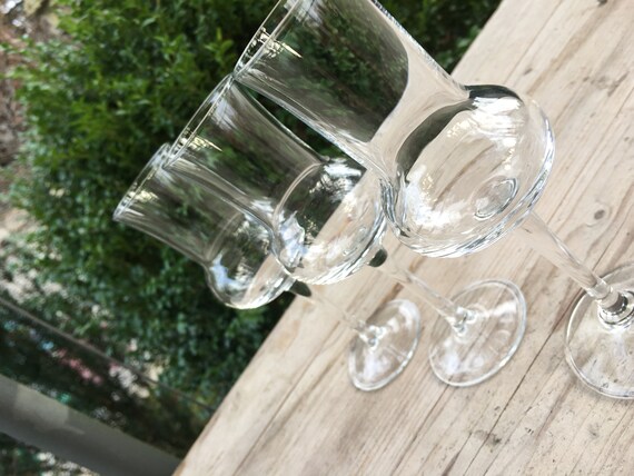 Set Vintage di 3 Bicchieri da Grappa Shot Bicchieri da Vino Grappa -   Italia
