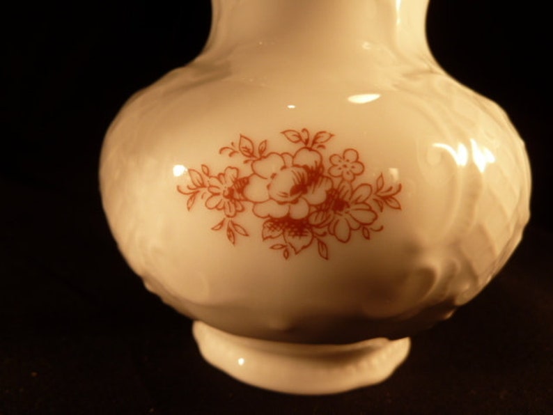 Vase/Flower vase/white porcelain/Seltmann pastures/ image 2
