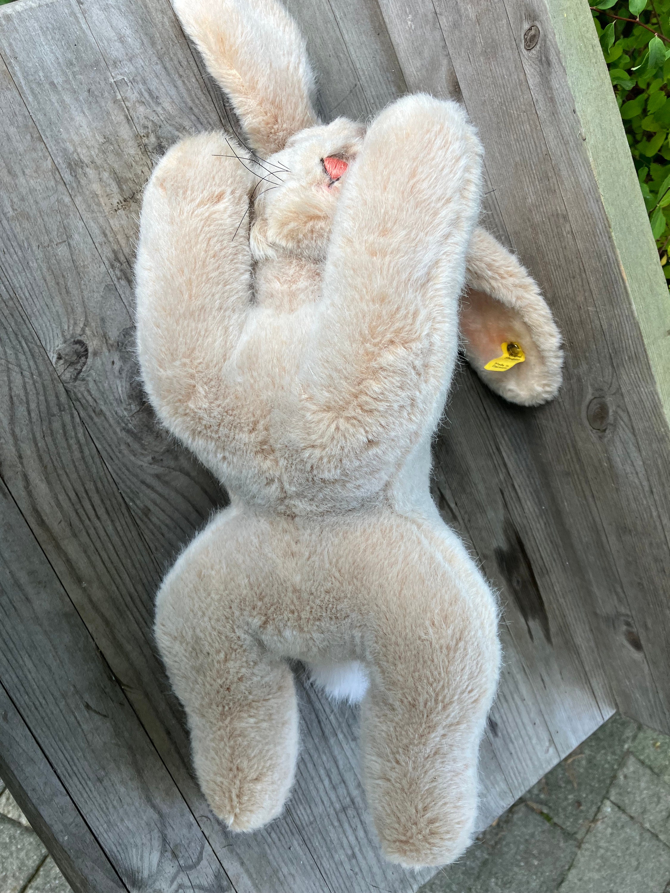 Vintage Steiff Sleeping Bunny Vintage Sleeping Bunny Steiff Beige