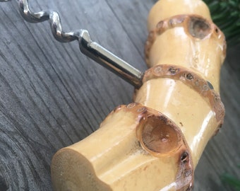 Korkenzieher, Bambus, 50er Jahre - Etsy.de