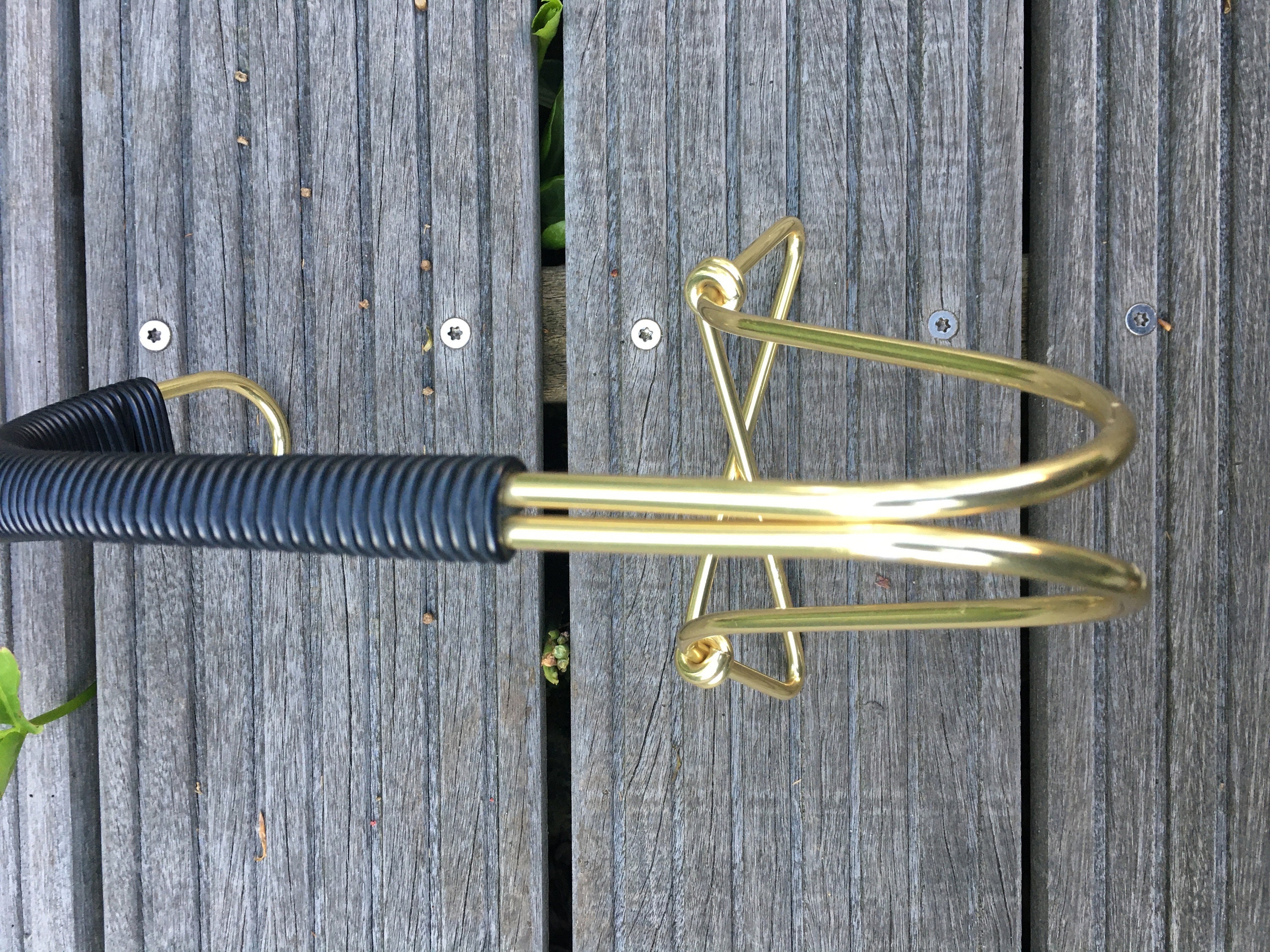 Vintage Brass Wine Bottle Holder Bottle Basket Bottle Holder Etsy UK