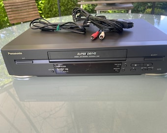 Video Cassette Recorder NV-SJ220EG-K Vintage Japan 80/90er Videorecorder 6-Kopf VHS VCR Video- Kassettenrekorder High End