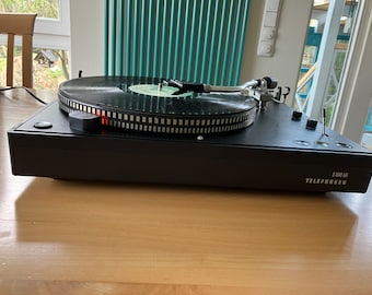 Plattenspieler Turntable Schallplatten Vintage 70er Telefunken S600 Hifi Plattenspieler / Turntable, Ortofon AS212, Hifi Germany