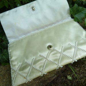 Abendtasche / Täschchen / Clutch / Vintage/Perlen/ Bild 2