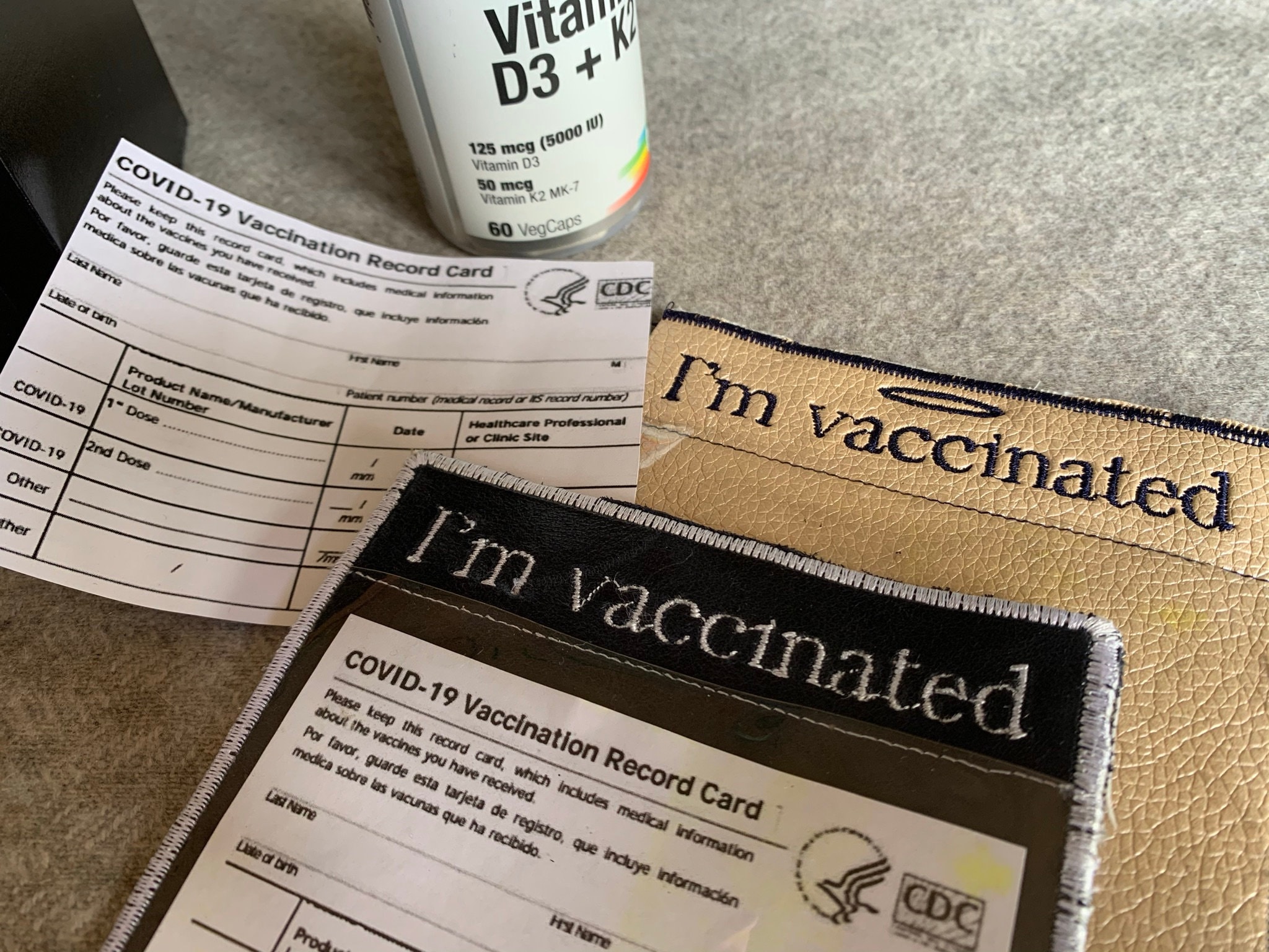 Vaccination Card Holder ITH Embroidery Design In The Hoop Etsy