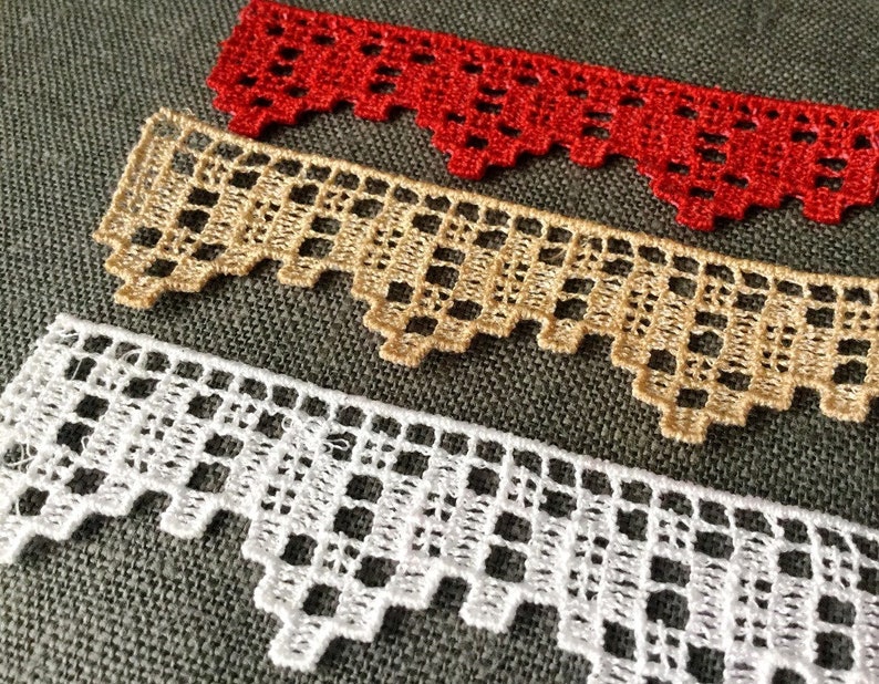 FSL edging border Machine Embroidery design Free standing Lace Etsy