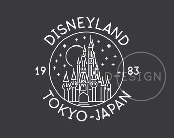 Est. 1983 Tokyo Magic Park .svg, .png, .eps, .dxf files