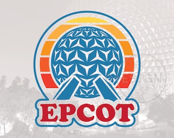 Retro Florida Theme Park .svg, .eps, .png, .dxf files