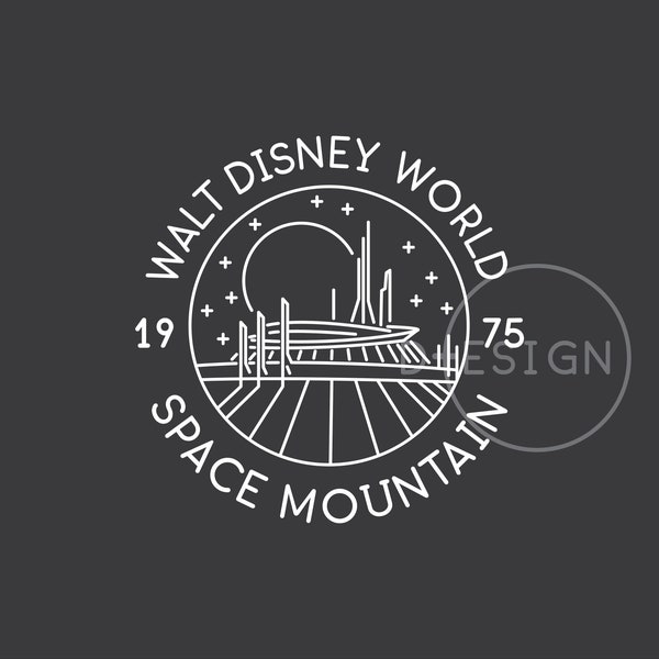 Florida Space Ride Est. 1975 .svg File, .eps, .png, .dxf Files
