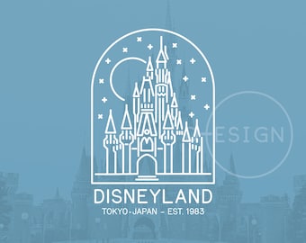Est. 1983 Tokyo Magic Park .svg, .eps, .png, .dxf files