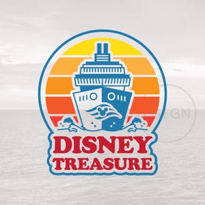 Treasure Cruise Digital Art (.svg, .eps, .png, .dxf) Retro Cruise Design