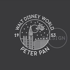 Florida Park Peter Pan Est. 1953 Peter Pan.eps, Peter Pan.png, Peter Pan.svg, Peter Pan .dxf Datei