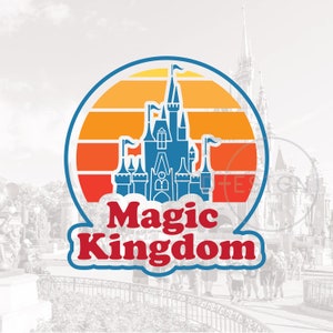 Retro Florida Magic Park .svg, .eps, .png, .dxf files