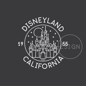 Est. 1955 California Magic Park .svg, .png, .eps, .dxf files